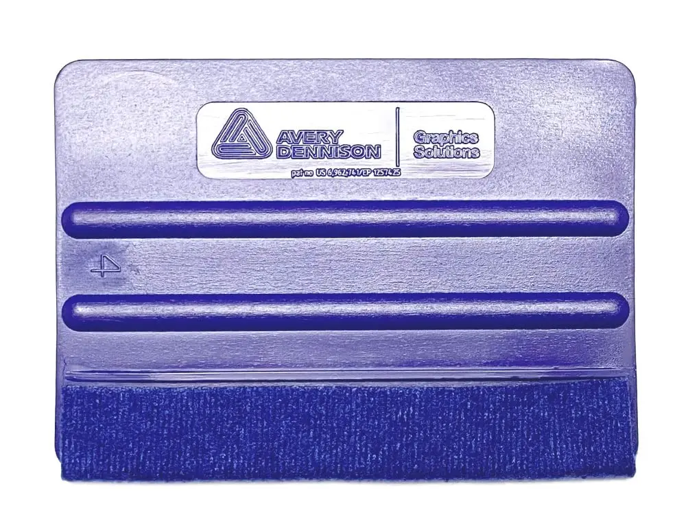 Avery Dennison Blue Squeegee