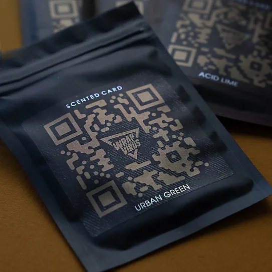 WrapVirus Scented Car Card "URBAN GREEN"