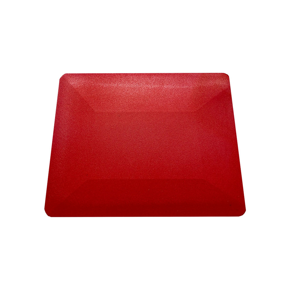 Red Hard Card Squeegee