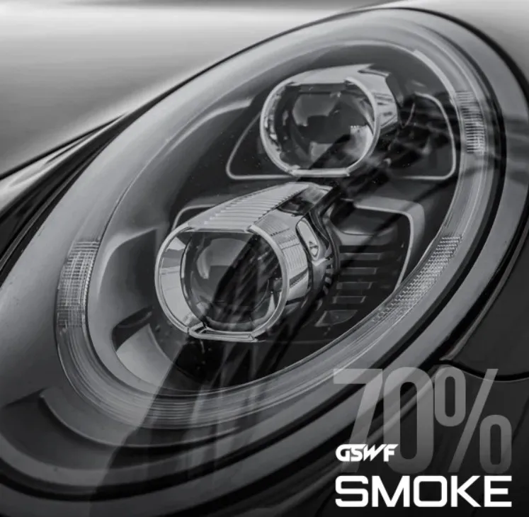 GSWF SMOKE 70% HEADLIGHT / TAILLIGHT PPF (0.76m)