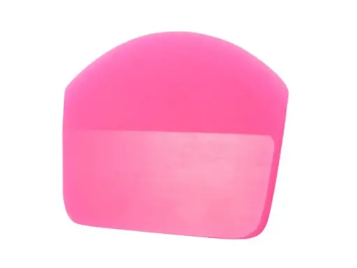 Pink Curved Squeegee